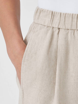Eileen Fisher - Linen Ankle Pleated Lantern Pant