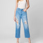 Blanknyc - Straight Leg Ripped Jean
