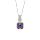 Cubic Zirconium Fashion Pendants Sterling Silver