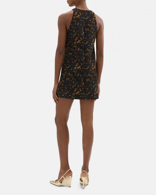 Theory - Tortoiseshell Printed Shift Dress