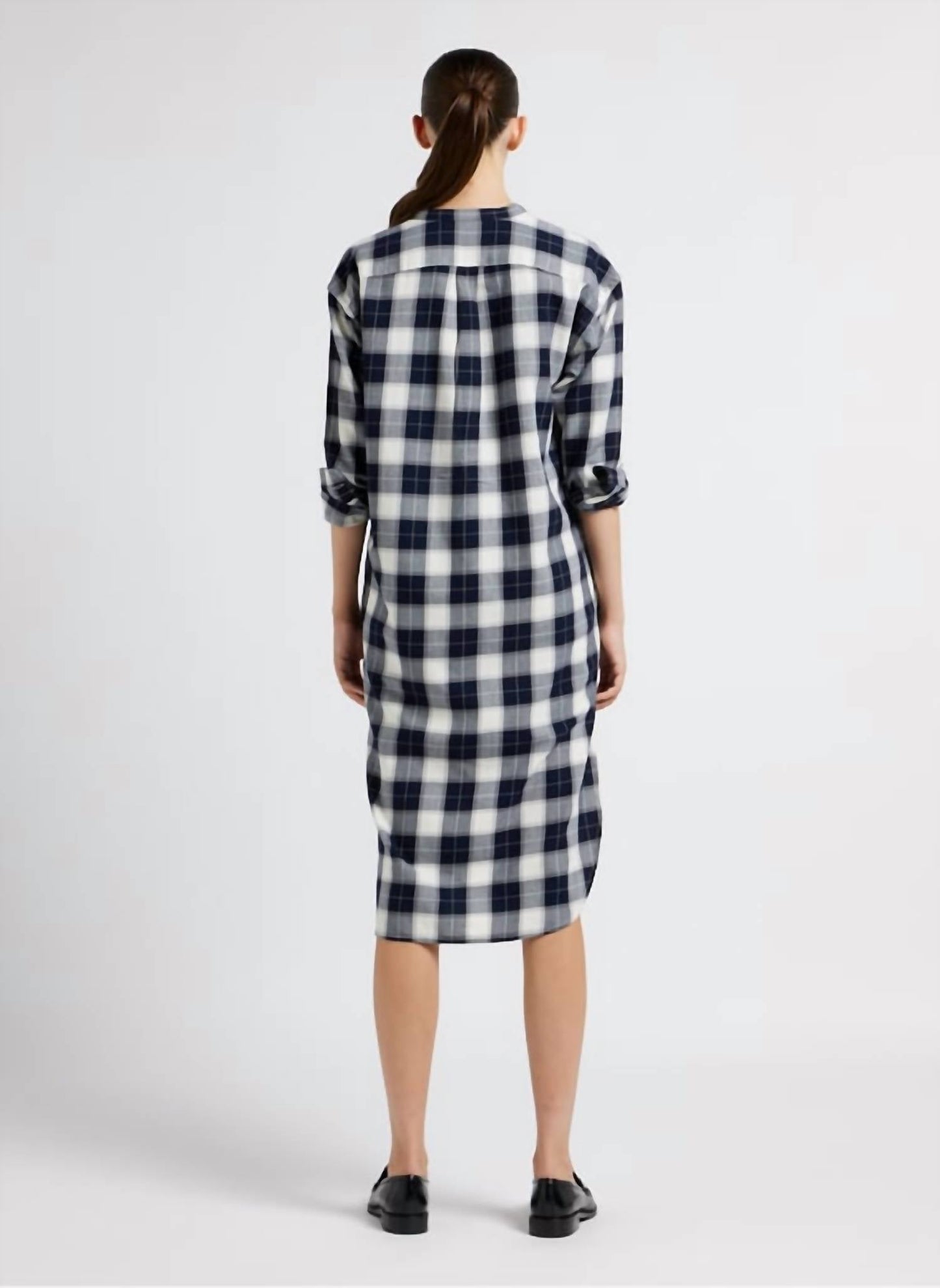 Polo Ralph Lauren - Plaid Cotton Twill Midi Shirtdress