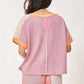 Davi & Dani - Star Patch Color Blocked Top