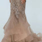 Alexander By Daymor - Beaded Illusion Mermaid Gown