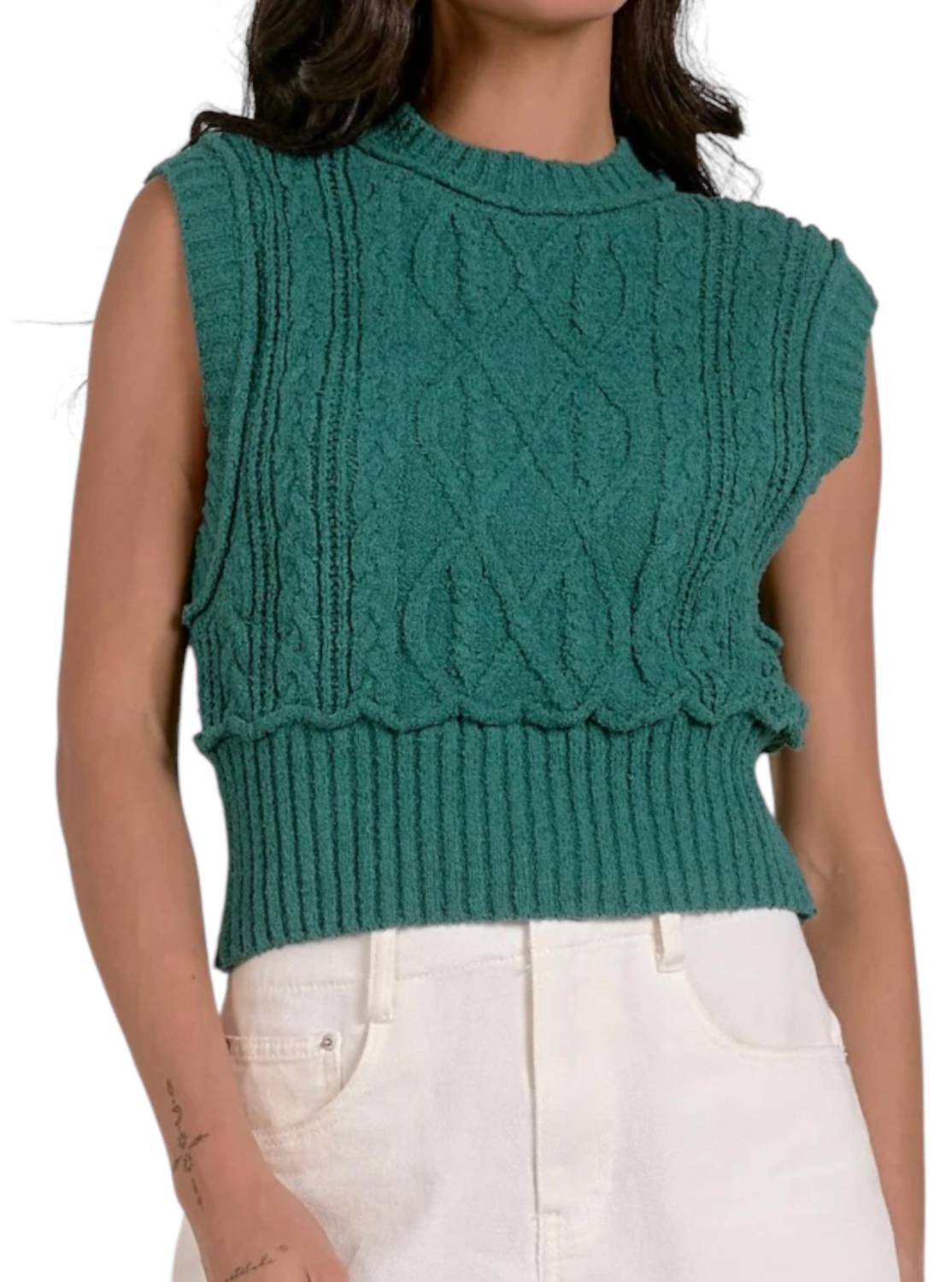 Elan - Esmerelda Sleeveless Sweater