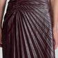 A.L.C. - Tracy Textured Vegan Leather Skirt