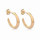 Astor & Orion - Women's Crescent Small Hoops