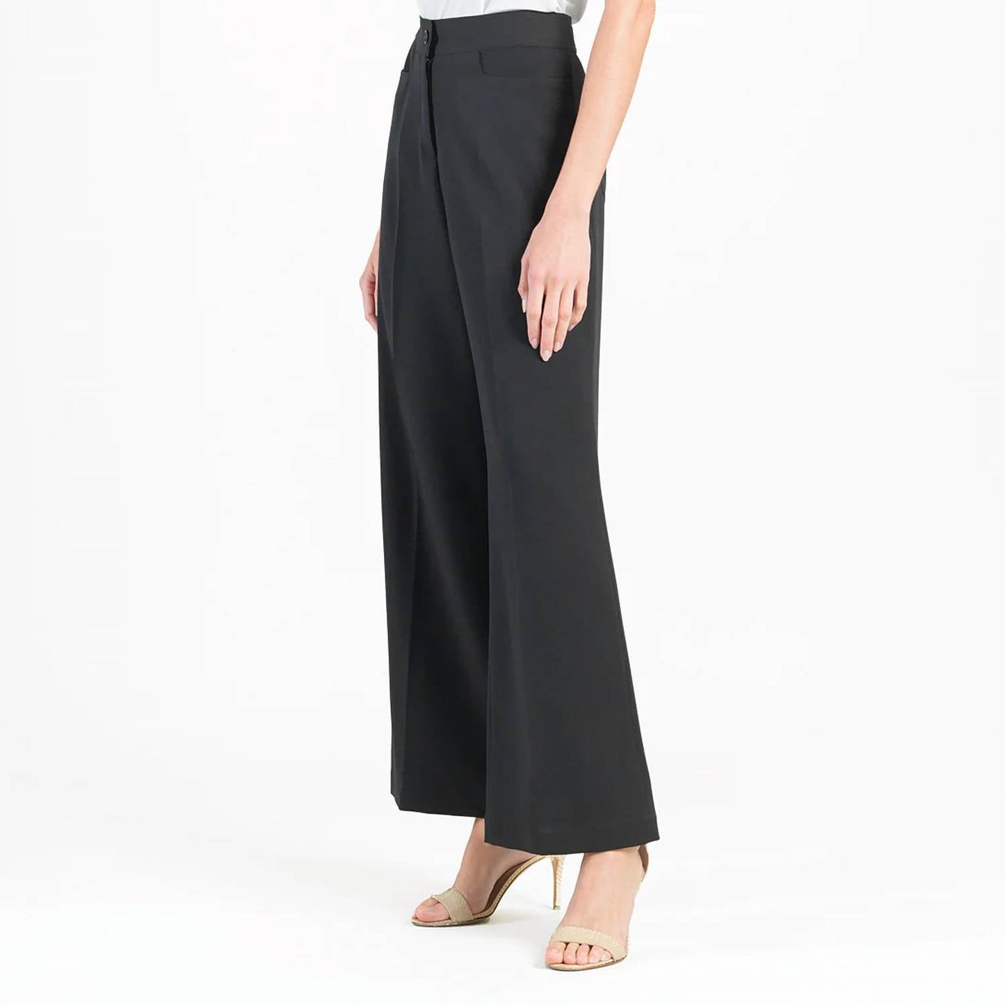 Clara Sun Woo - Woven Twill Trouser Pants
