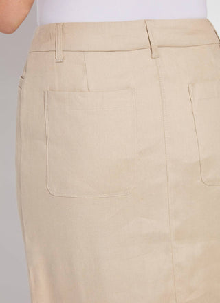 Lysse - Nixie Linen Long Pencil Skirt
