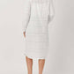 Mystree - Textured Gauze Long Shirt Dress