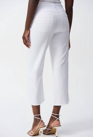 Joseph Ribkoff - Culotte Jeans With Embellished Front Seam