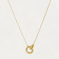 Dean Davidson - Women's Colette Pave Hoop Pendant Necklace