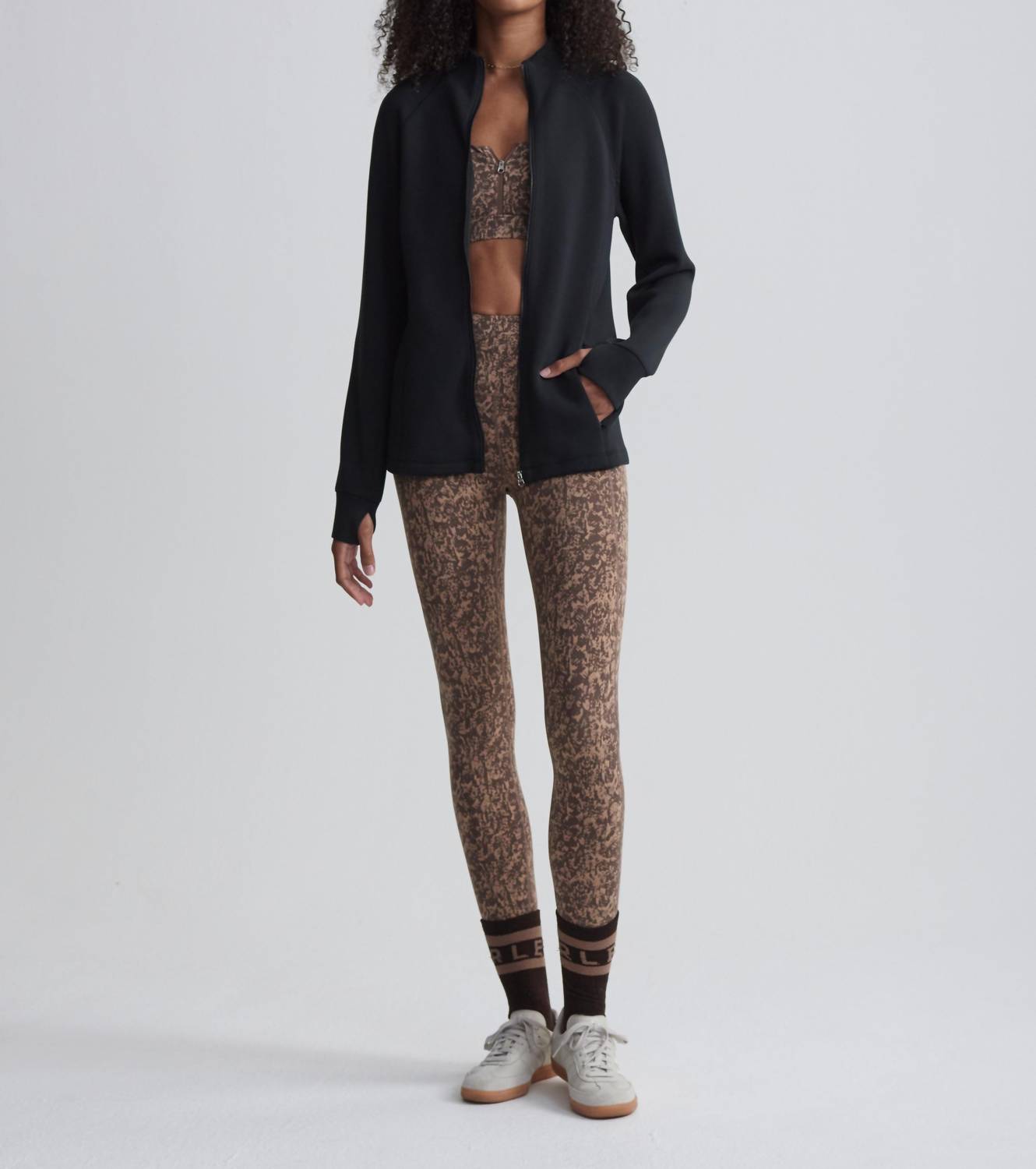 Varley - Hayden Zip Through Midlayer Top