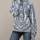 Fate - Jacquard Knit Mock Neck Sweater