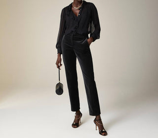 J.Crew - Kate Slim-fit Pant In Velvet - Petite