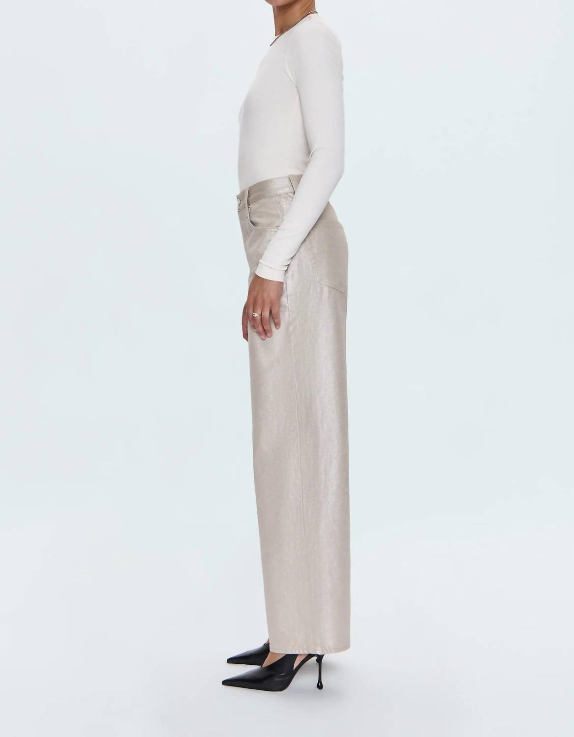 Pistola - Tate High Rise Wide Leg Jeans