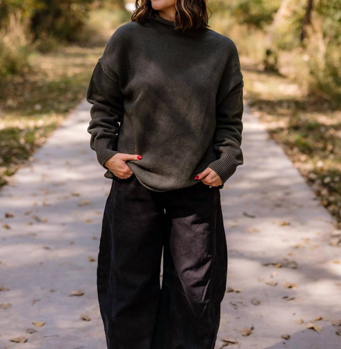 Free People - Torres Roll Neck Sweater