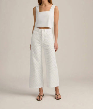 Favorite Daughter - Masha Super High Rise Wide Leg Crop Jeans