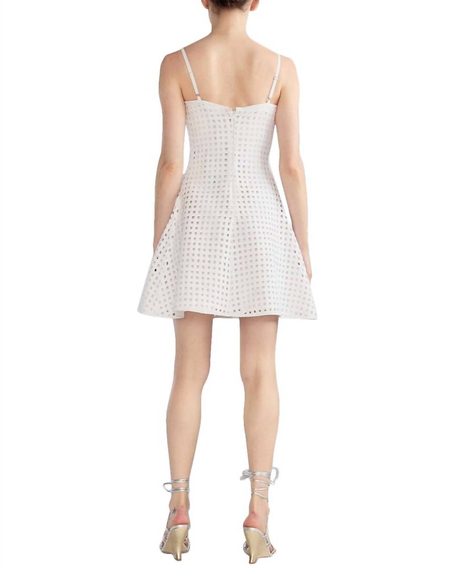 Cynthia Rowley - Birdcage Linen Mini Dress