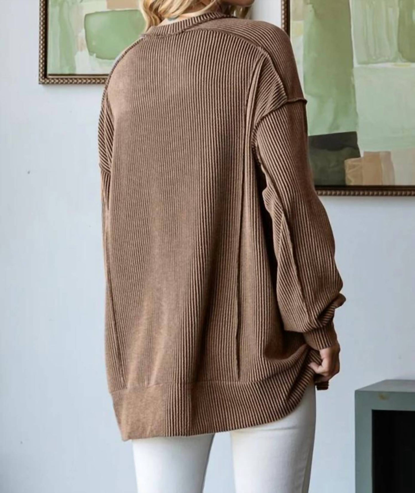 7Th Ray - Ribbed Sweater