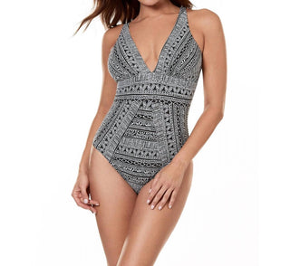 Miraclesuit - Stripe Odyssey One Piece Swimsuit