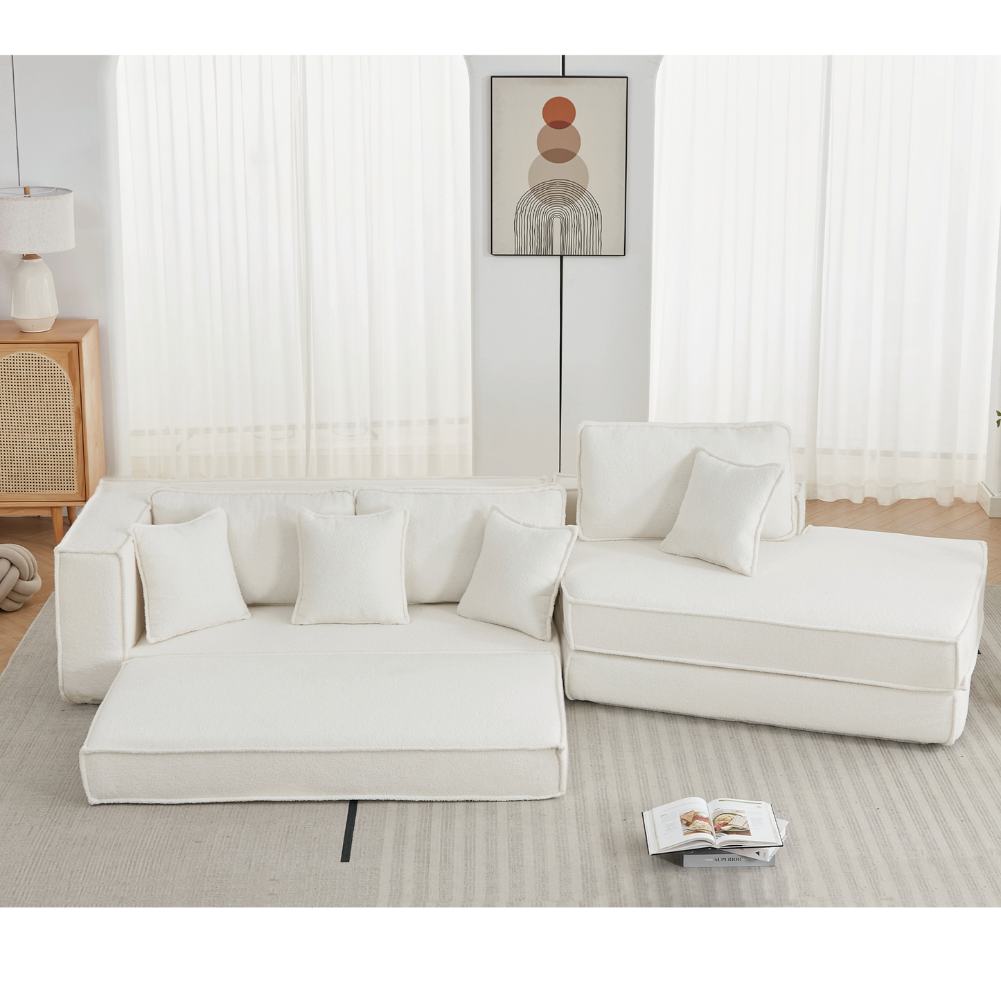 Folding Convertible Sleeper Sofa Bed