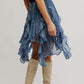 Free People - Susanna Knee-Length Midi Skirt