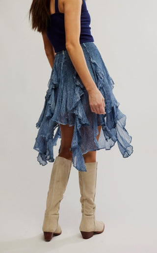 Free People - Susanna Knee-Length Midi Skirt