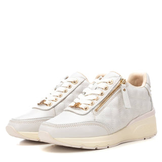 Xti - Women's Leather Trainer Sneakers