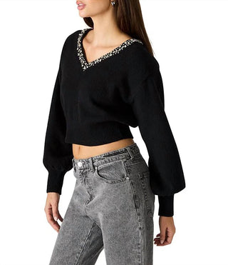 Steve Madden - Evilyn V-neck sweater