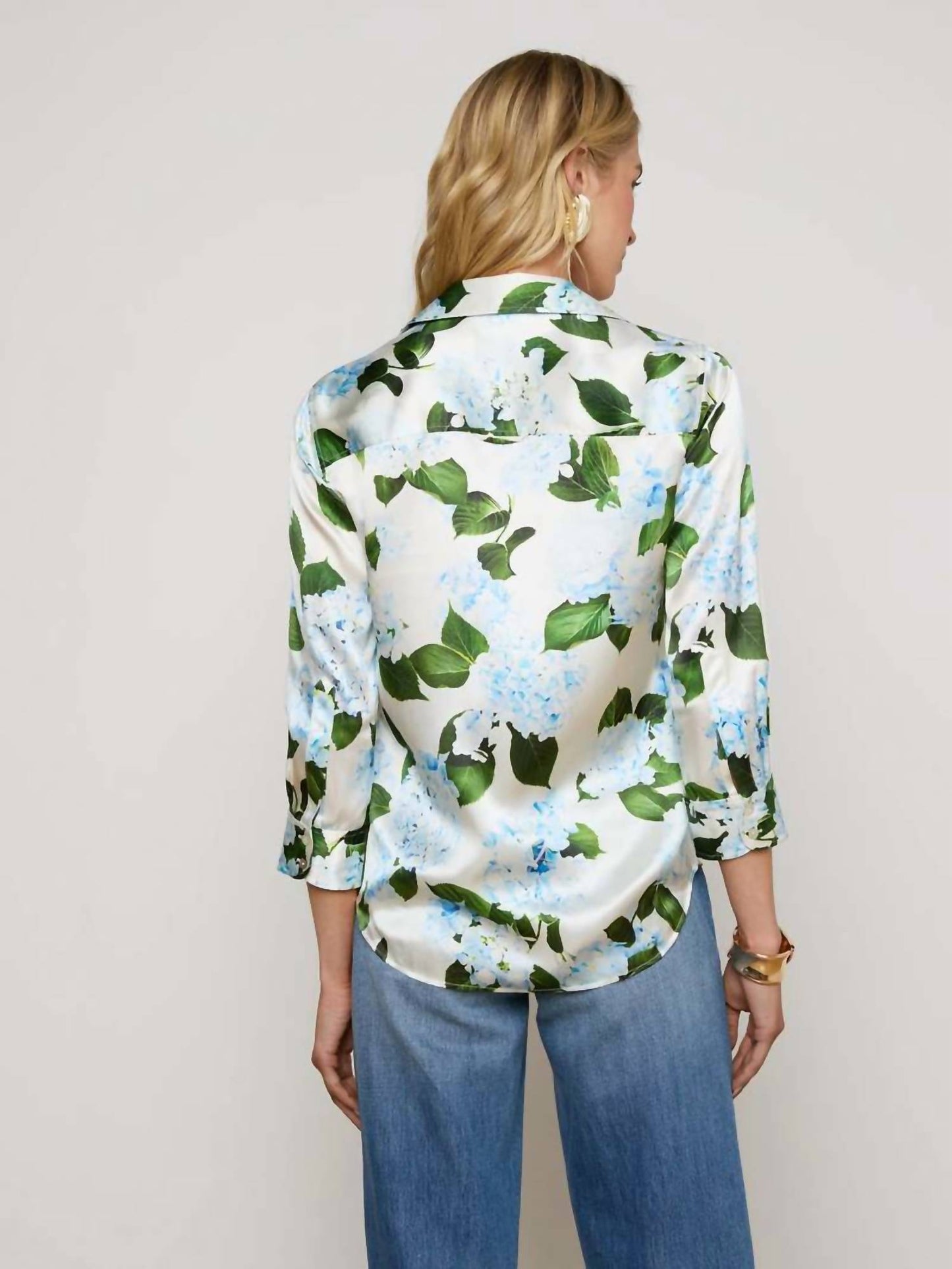 L'Agence - Dani 3/4 Sleeve Blouse