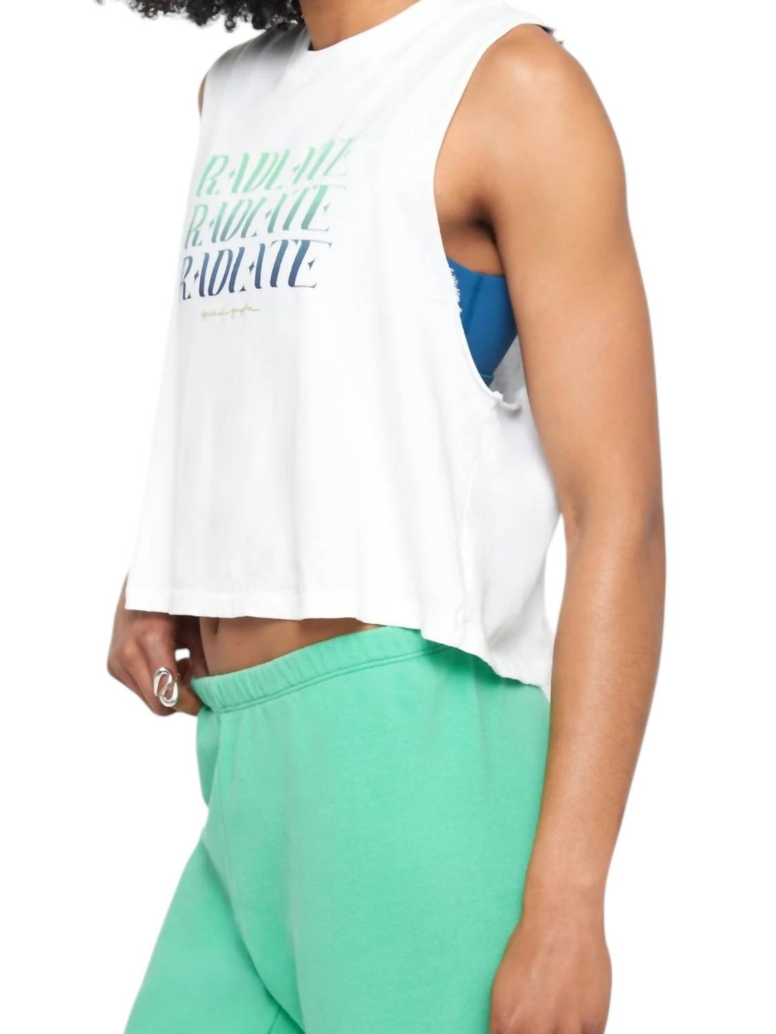 Spiritual Gangster - Radiate Callie Crop Tank Top