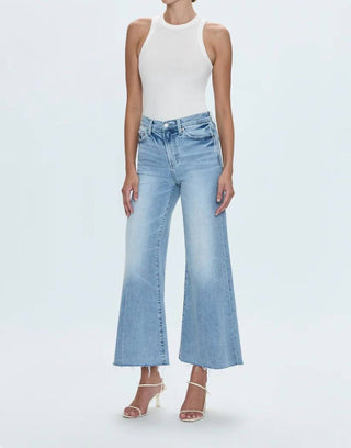 Pistola - Izzy Mid Rise Wide Leg Crop Jeans