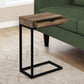 Accent Table, C - Shaped Contemporary Elegant Desig