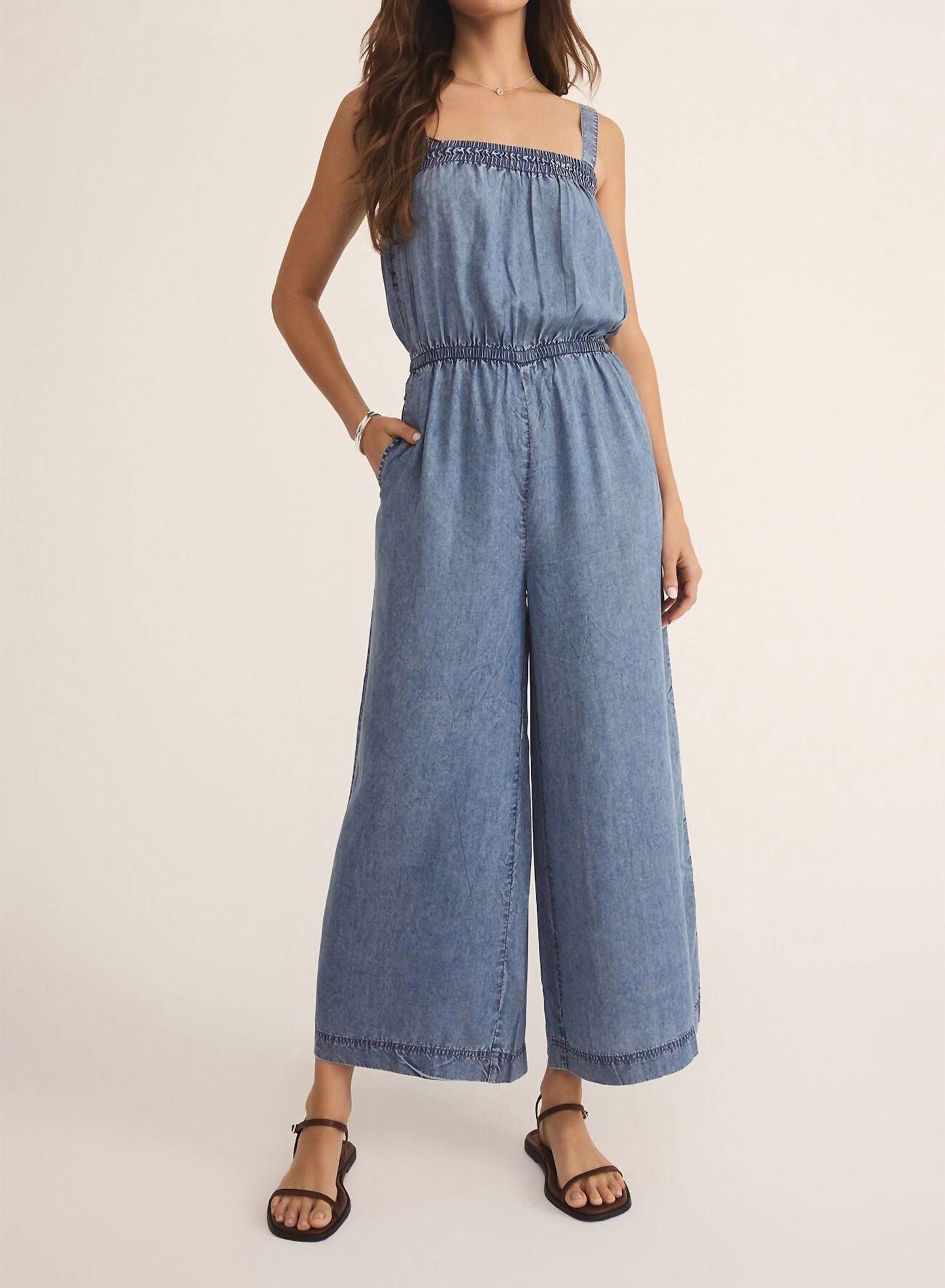 Z Supply - Solara Chambray Jumpsuit