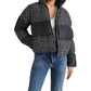 Steve Madden - Snow Drop Mixed Media Puffer Coat