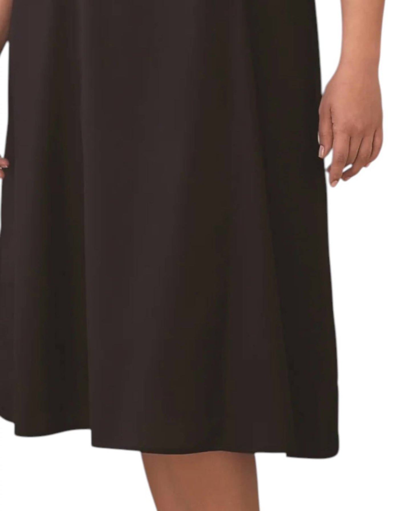 On The Plus Side - Plus Size Cotton Tank Dress