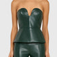 Amanda Uprichard - Juno Leather Top