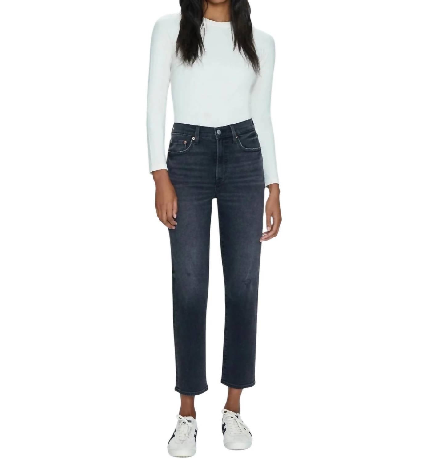 Pistola - Charlie High Rise Straight Jeans