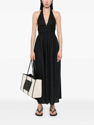 Matteau - Plunge Halter Dress