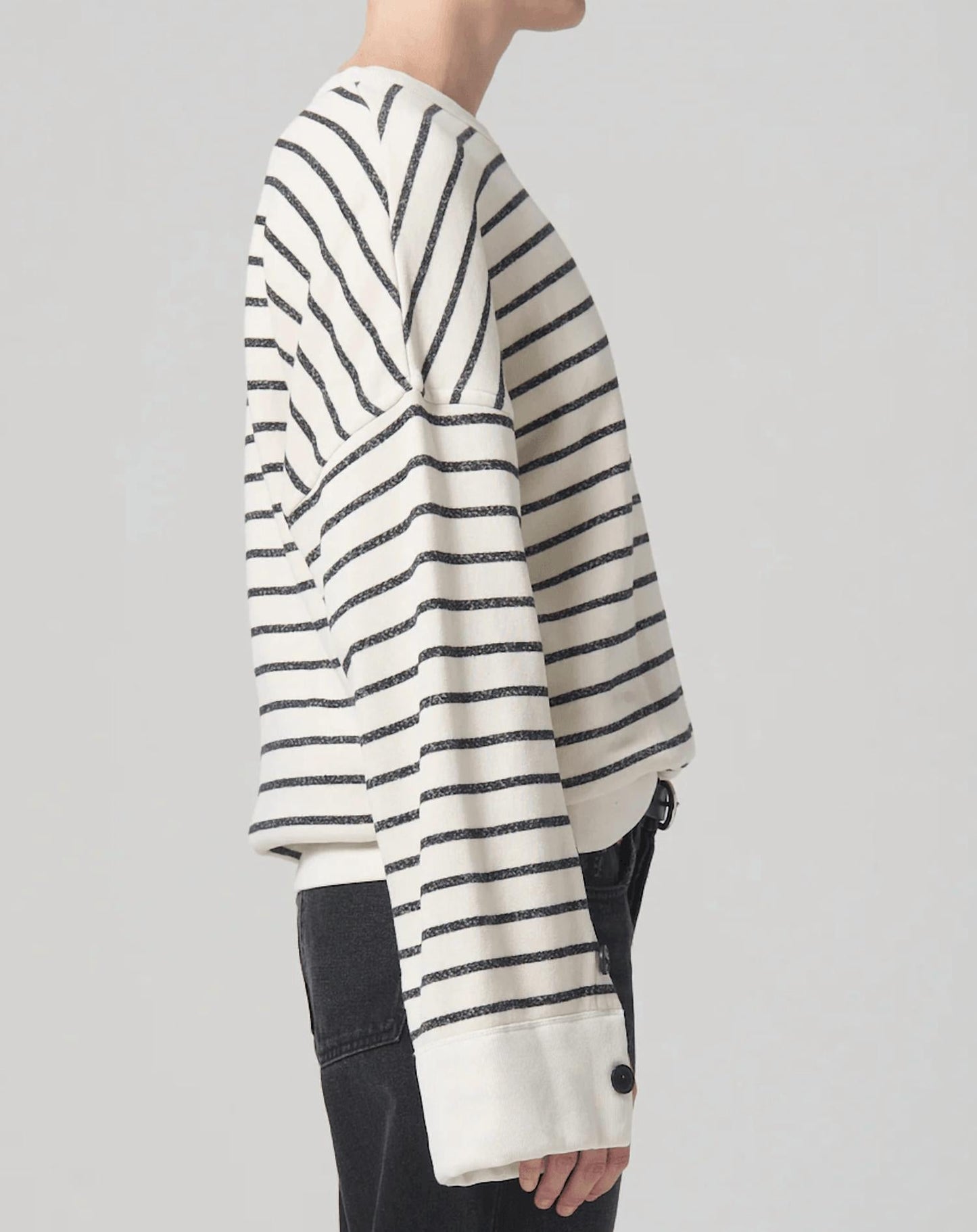 Citizens Of Humanity - Luella Cape Sleeve Fleece Sweatshirt