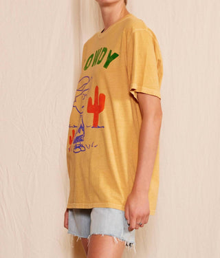 People Of Leisure - Peanuts Cowboy Charlie Tee