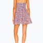 For Love & Lemons - SASHA FLORAL-PRINT STRAPLESS BUSTIER MINI DRESS