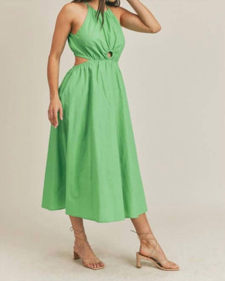 &Merci - Cut Out Midi Dress