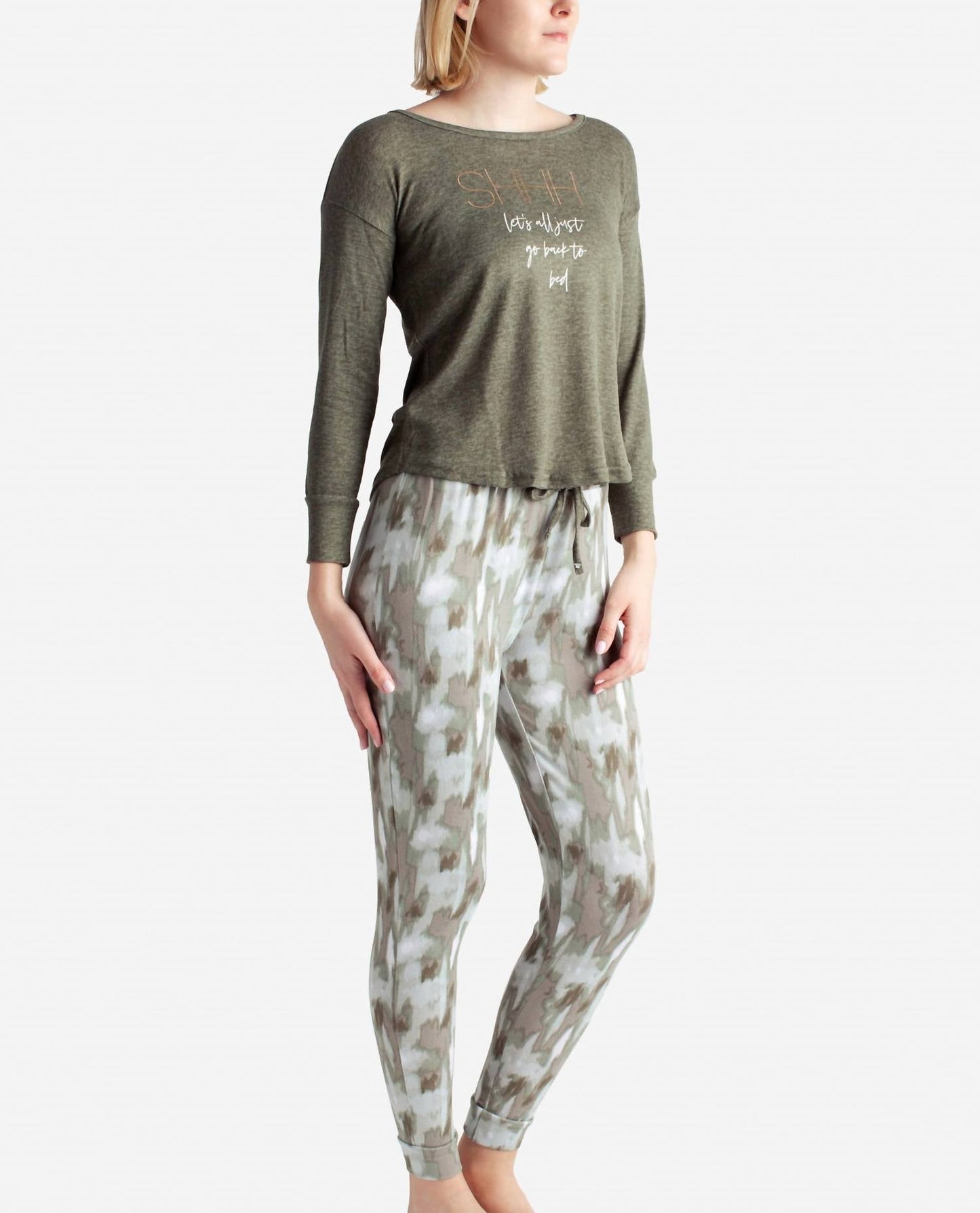 Danskin - Long Sleeve Sleep Set