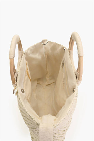 America & Beyond - Women's Shell Lurex Tote