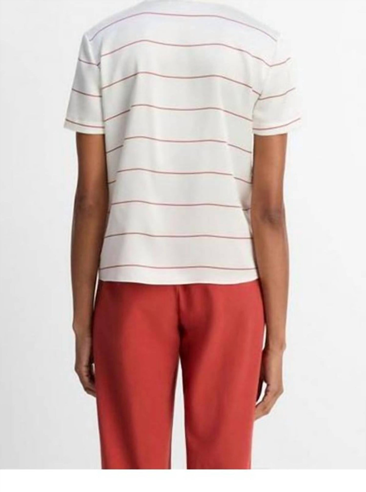 Vince - Knit Collar Stripe Polo