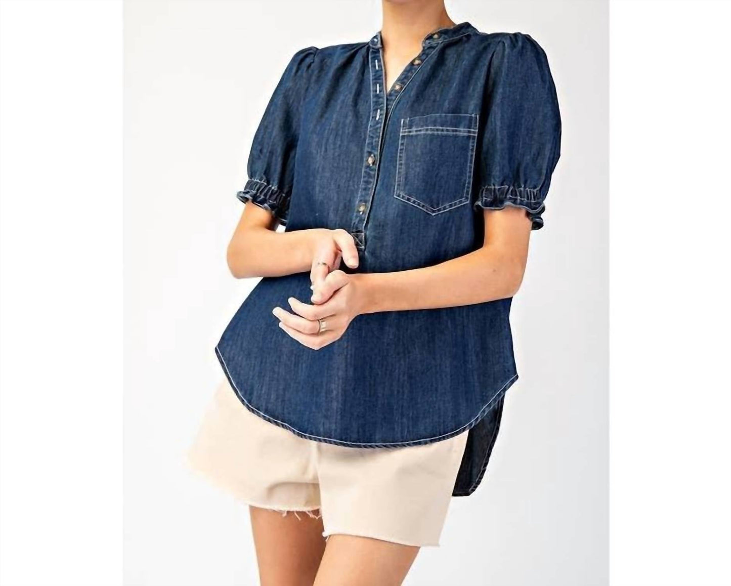 Style Usa - Denim Top