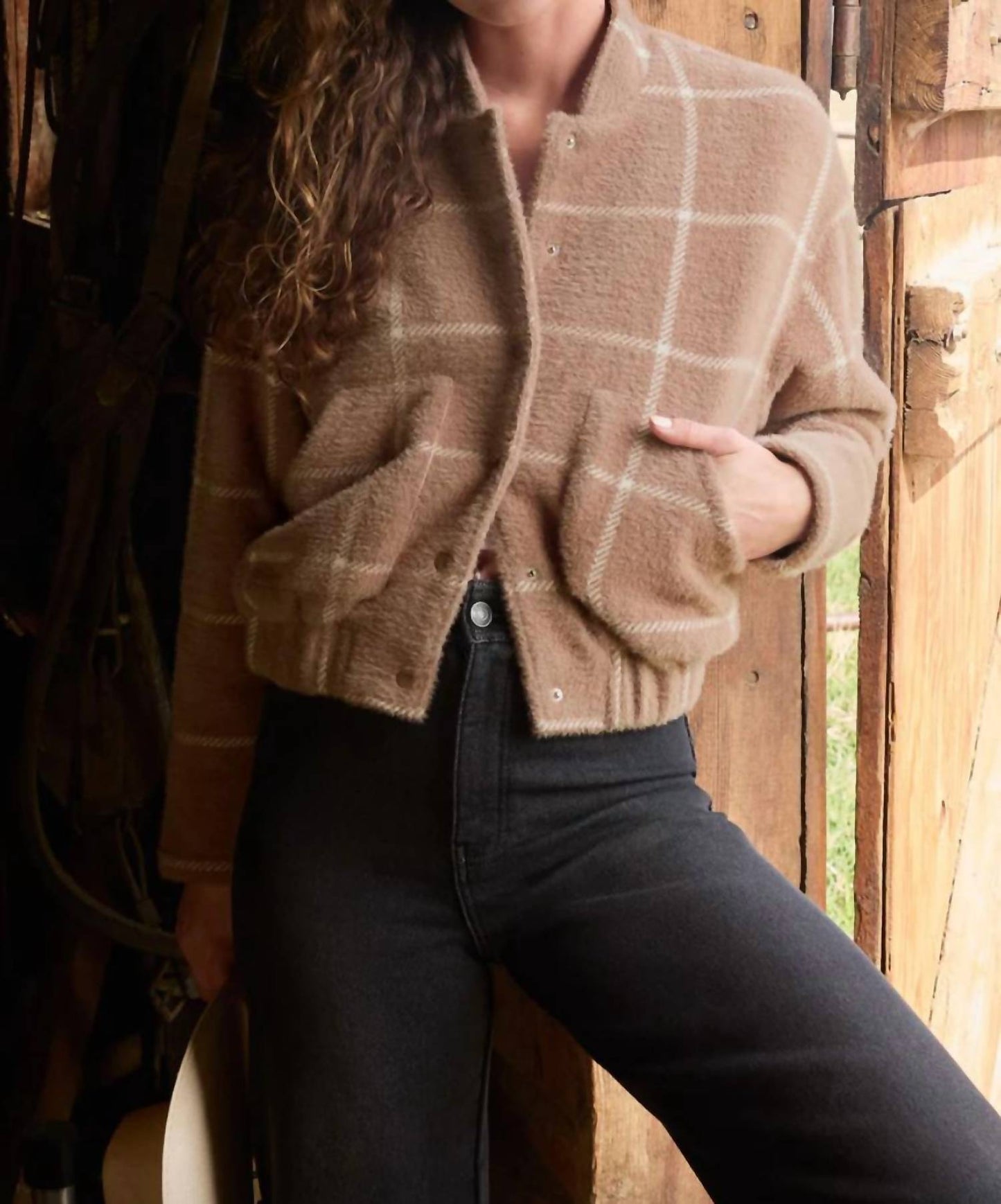 Z Supply - Lex Plaid Bomber Jacket