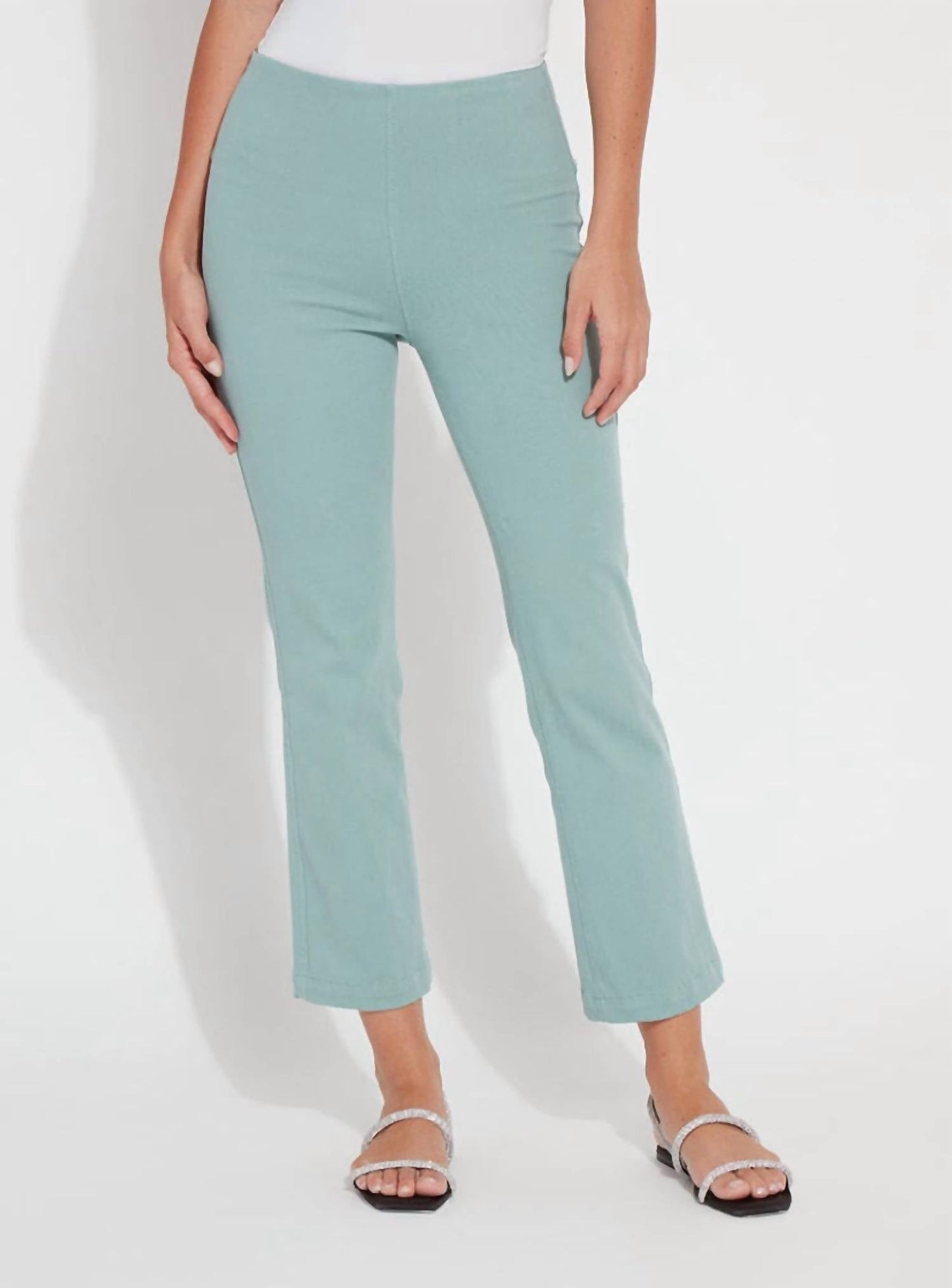Lysse - Cropped Baby Bootcut Ankle Denim Pants