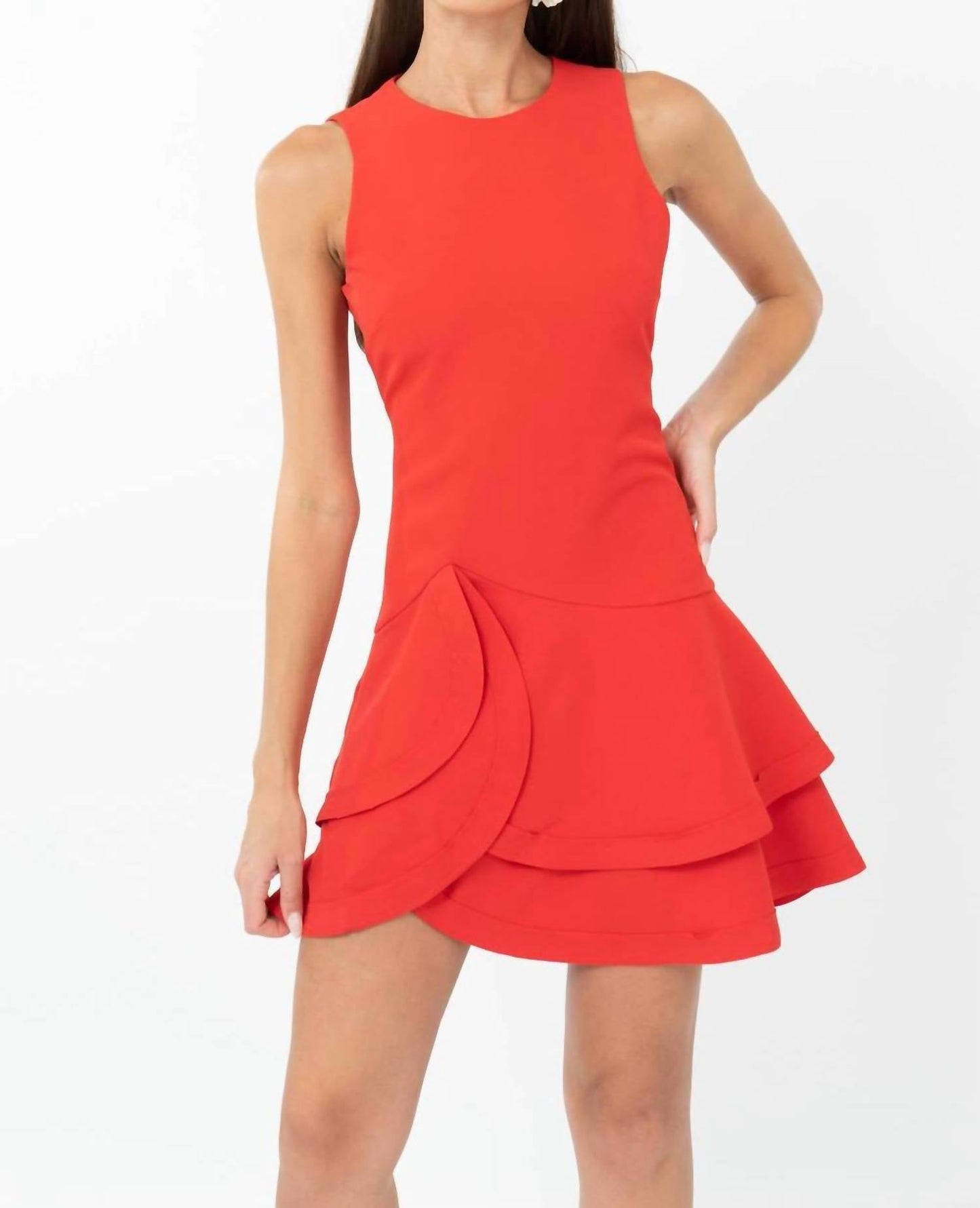 Adelyn Rae - Grayson Tiered Mini Dress